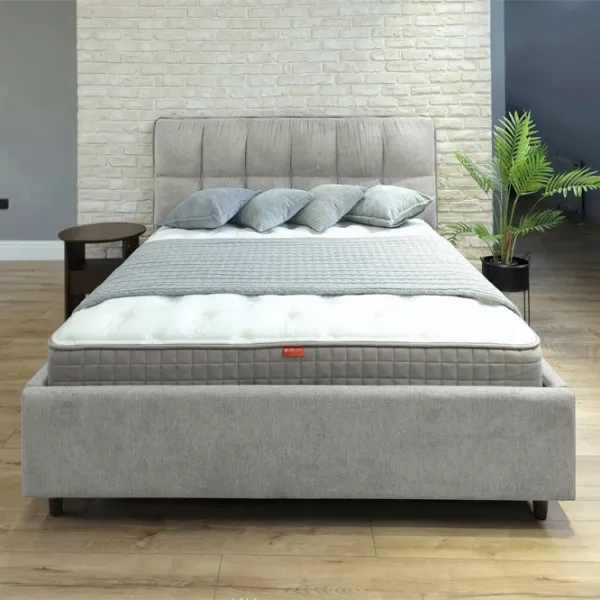Кровать Crinela Isabela Prestige Glow 04 180 x 200 см / Фанера / Капучино photo 5