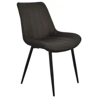 Scaun de bucătărie Evelin YT-004B 970-11 Stofă/ Gray Black