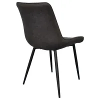 Scaun de bucătărie Evelin YT-004B 970-11 Stofă/ Gray Black photo 3