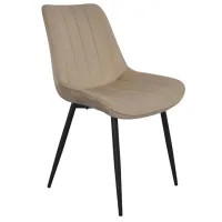 Scaun de bucătărie Evelin YT-004B 910-1 Stofă/ Beige Black