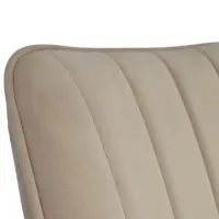 Scaun de bucătărie Evelin YT-004B 910-1 Stofă/ Beige Black photo 4