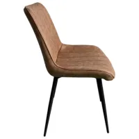 Scaun de bucătărie Evelin YT-004B 970-2 Stofă/ Beige Black