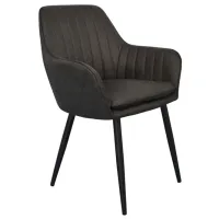 Scaun de bucătărie Evelin YT-002B 970-11 Stofă/ Gray Black