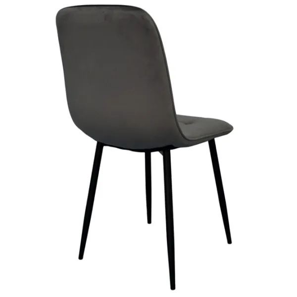 Scaun de bucătărie Evelin YT-010B 910-5 Stofă/ Gray Black photo 2