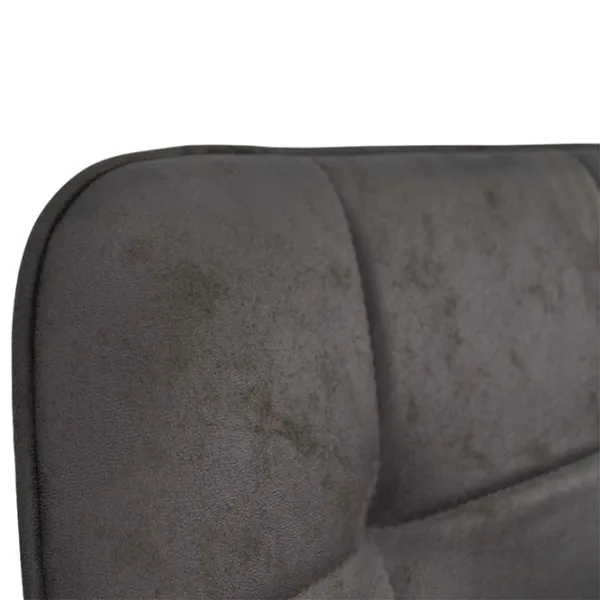 Scaun de bucătărie Evelin YT-010B 970-11 Stofă/ Gray Black photo 3