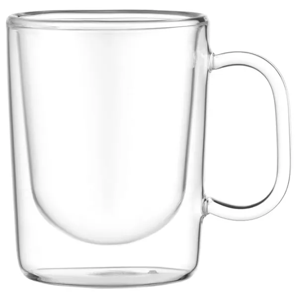 Set de căni Ardesto AR2627BH 270 ml / Sticlă / Transparent photo 2