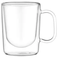 Set de căni Ardesto AR2627BH 270 ml / Sticlă / Transparent photo 2