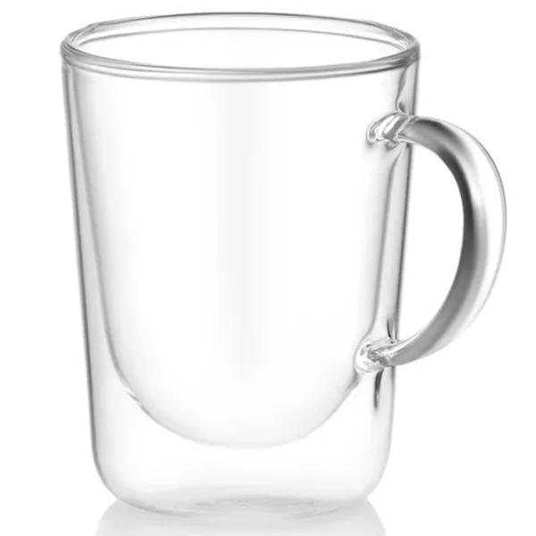 Set de căni Ardesto AR2635BH 350 ml / Sticlă borosilicată / Transparent photo 2
