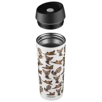 Cană termo Ardesto Coffee Time Yorkie Beige 0.45l photo 2