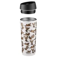 Cană termo Ardesto Coffee Time Yorkie Beige 0.45l photo 3