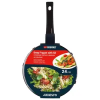 Tigaie Ardesto Gemini Gourmet Andria AR1924GMG Stewpan / 24 cm / Black photo 7