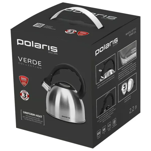 Ceainic Polaris Verde 2.2l Oțel inoxidabil / Bachelit / Inox photo 4