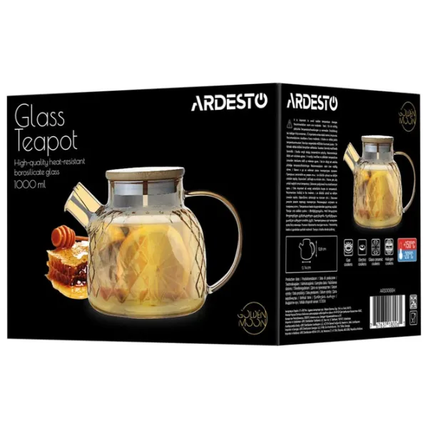 Infuzor Ardesto Golden Moon 1l / Gold photo 6