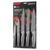 Set de cuțite Ardesto AR2105BG Oțel inoxidabil / Gray photo 7