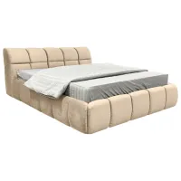 Кровать Crinela Lux Jenny Laguna 03 180 x 200 см / Фанера / Кремовый