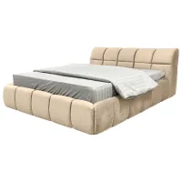 Кровать Crinela Lux Jenny Laguna 03 180 x 200 см / Фанера / Кремовый photo 2