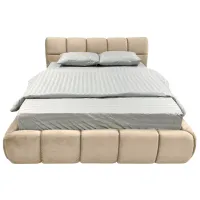 Кровать Crinela Lux Jenny Laguna 03 180 x 200 см / Фанера / Кремовый photo 3