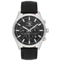Ceas de mână pentru bărbați Santa Barbara Polo & Racquet Club SB.1.10710-1 Cuarț / 44 mm