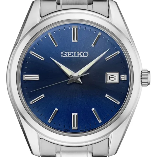 Ceas de mână pentru bărbați Seiko SUR309P1 Cuarț / 40 mm photo 3