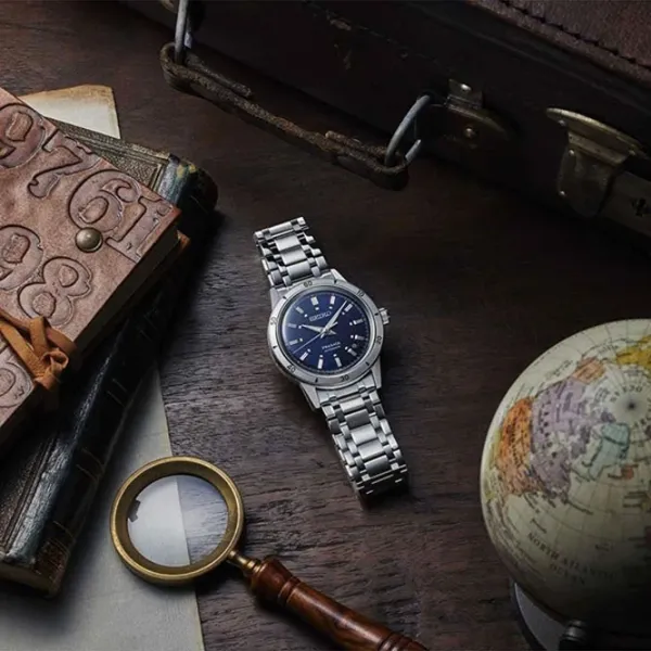 Ceas de mână pentru bărbați Seiko SRPL07J1 Mecanic / 40 mm photo 4