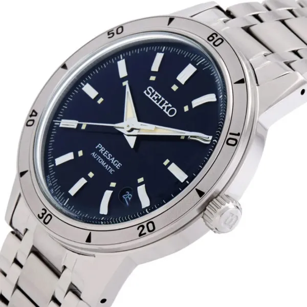Ceas de mână pentru bărbați Seiko SRPL07J1 Mecanic / 40 mm photo 6