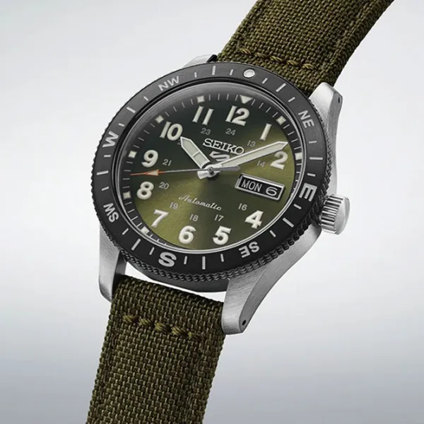 Ceas de mână pentru bărbați Seiko HDB008K1 Mecanic / 41 mm photo 5