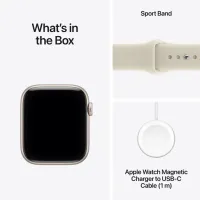 Умные часы Apple Watch SE 3 1.78" / 40 мм / Starlight - Sand Sport / MJKW4ET/A photo 5