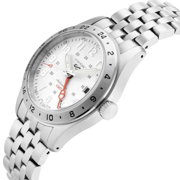 Ceas de mână pentru bărbați Seiko SSK059K1 Mecanic / 39 mm photo 9