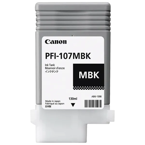 Cartuș Canon PFI-107MBk Matte Black/ Original/ photo 1