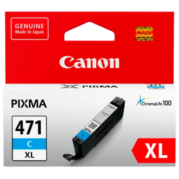 Cartuș Canon CLI-471XL Cyan/ Original/ photo 1