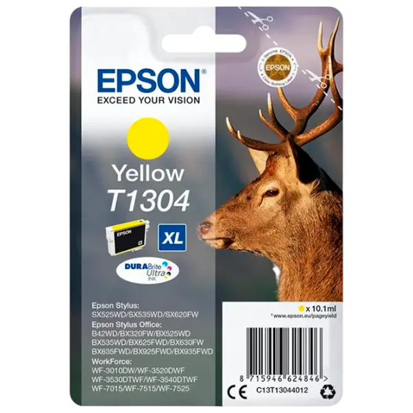 Cartuș Epson T1304 Yellow/ Original/ photo 1