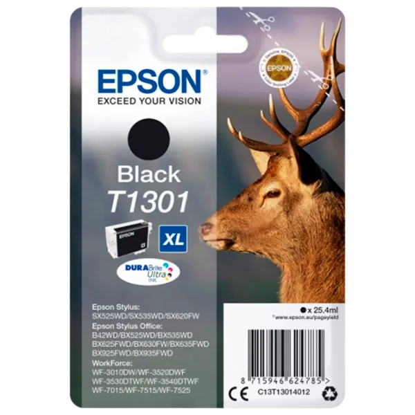 Картридж Epson T1301 Черный/ Original/ photo 1