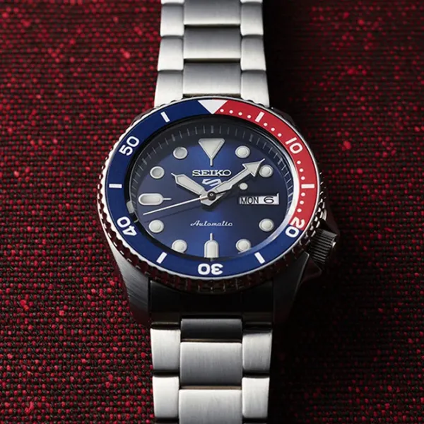 Ceas de mână pentru bărbați Seiko SRPD53K1 Mecanic / 43 mm photo 5