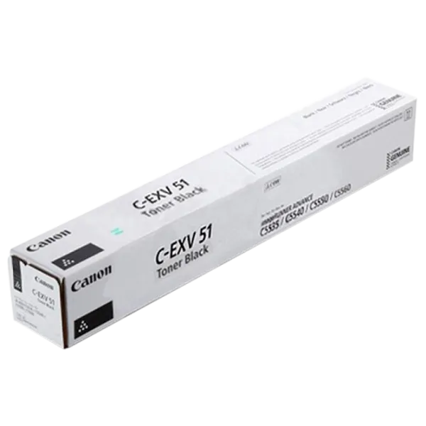 Cartuș Canon C-EXV51 Black/ / Laser
