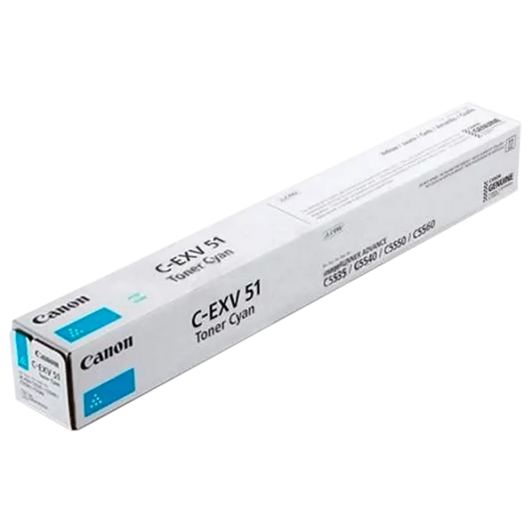 Cartuș Canon C-EXV51 Cyan/ / Laser