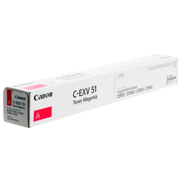 Cartuș Canon C-EXV51 Magenta/ / Laser photo 1