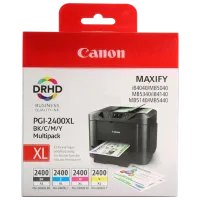 Cartuș Canon PGI-2400XL Cyan, yellow, magenta, black/ / Laser