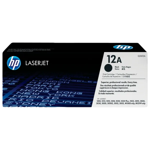 Cartuș HP Q2612A Black/ Compatible/ Laser photo 1