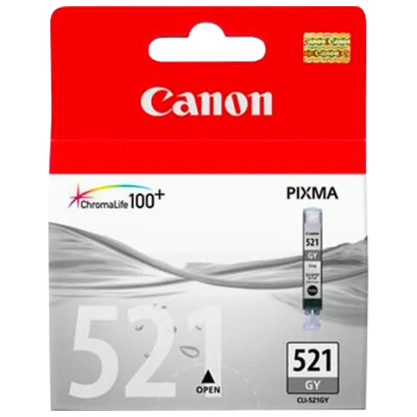 Cartuș Canon CLI-521GY Grey/ / Inkjet photo 1