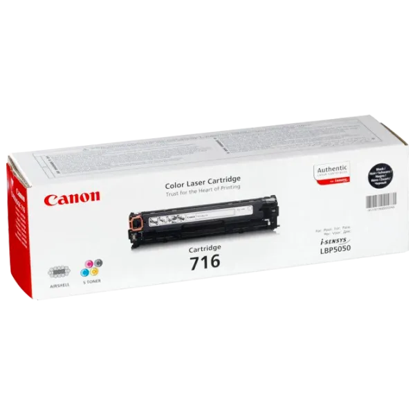 Cartuș Canon 716 Black/ / Laser photo 1