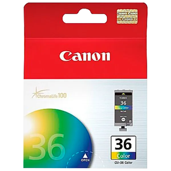 Cartuș Canon CL-36 Cyan, yellow, magenta/ / Inkjet photo 1