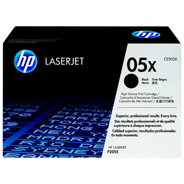 Cartuș HP CE505X Black/ / Laser photo 1