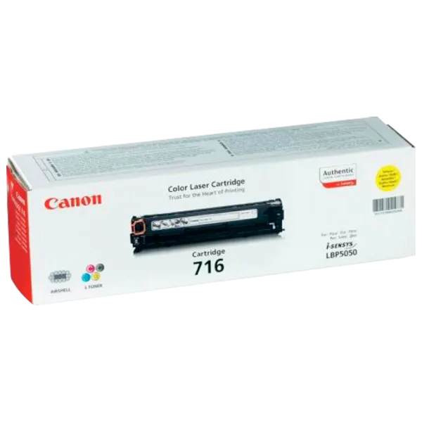 Cartuș Canon 716 Y Yellow/ / Laser photo 1