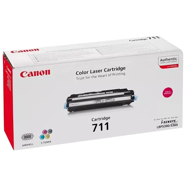 Cartuș Canon 711 Magenta/ / Laser photo 1