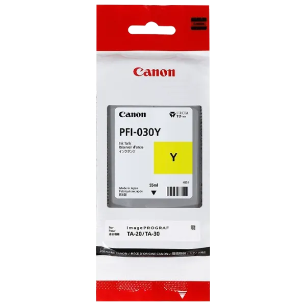 Cartuș Canon PFI-030 Yellow/ Original/ photo 1