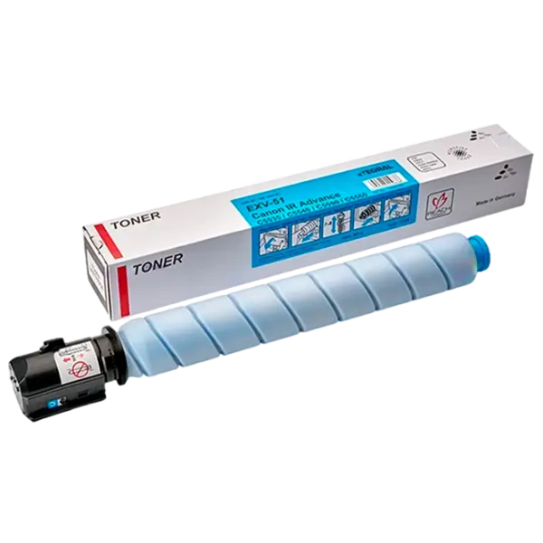 Cartuș Canon EXV-51 Cyan/ Compatible/ photo 1