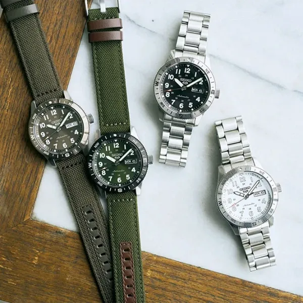 Ceas de mână pentru bărbați Seiko HDB006K1 Mecanic / 41 mm photo 3