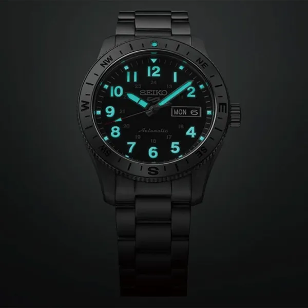 Ceas de mână pentru bărbați Seiko HDB006K1 Mecanic / 41 mm photo 4