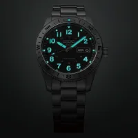 Ceas de mână pentru bărbați Seiko HDB006K1 Mecanic / 41 mm photo 4