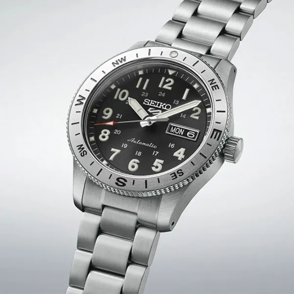 Ceas de mână pentru bărbați Seiko HDB006K1 Mecanic / 41 mm photo 5